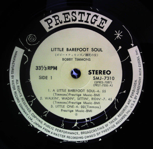 Bobby Timmons - Little Barefoot Soul (LP, Album)