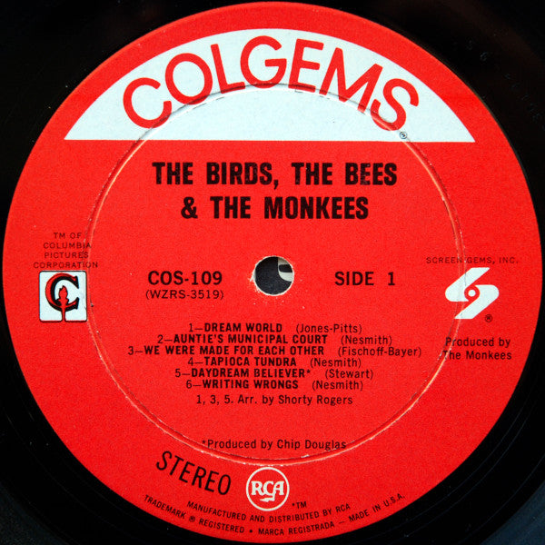 The Monkees - The Birds, The Bees & The Monkees (LP, Album, Hol)