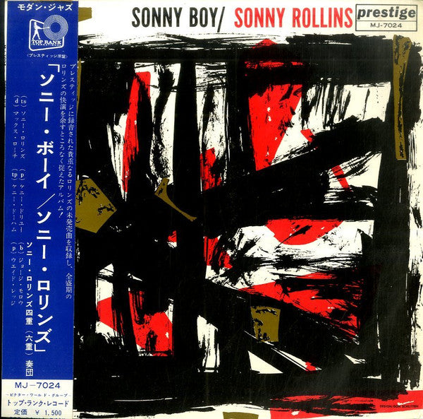 Sonny Rollins - Sonny Boy (LP, Album, Mono)