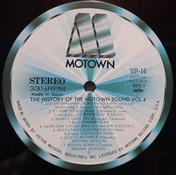 Various - The History Of The Motown Sound Vol. 4 (2xLP, Comp)