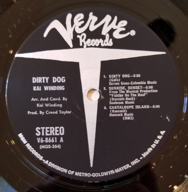 Kai Winding - Dirty Dog (LP, Album, Ind)