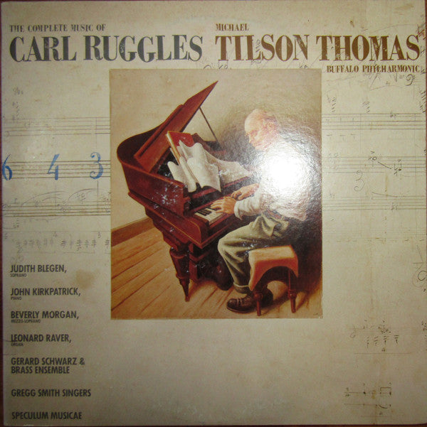 Carl Ruggles - The Complete Music Of Carl Ruggles (2xLP, Gat)