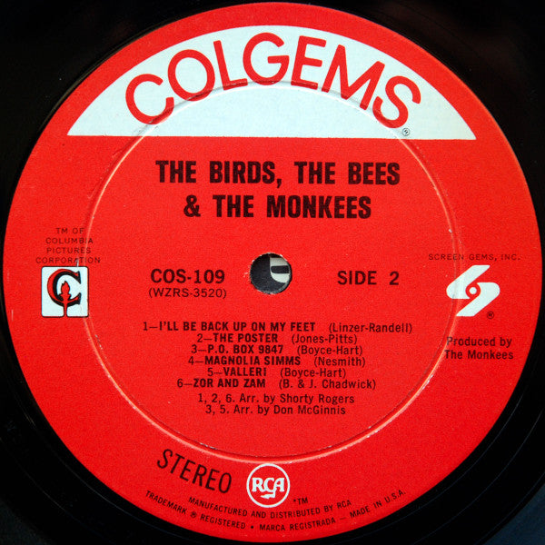 The Monkees - The Birds, The Bees & The Monkees (LP, Album, Hol)