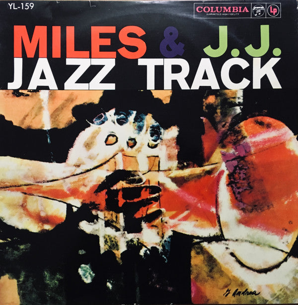 Miles* & J.J.* - Jazz Track (LP, Comp, Mono, Promo)