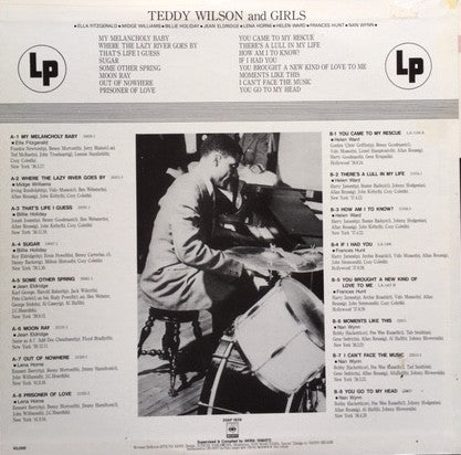 Teddy Wilson - And Girls (LP, Comp, RE)