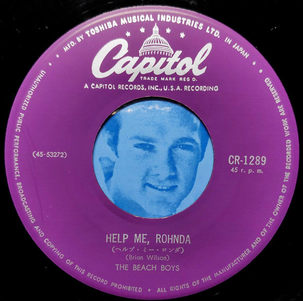 The Beach Boys - Help Me, Rhonda (7"")