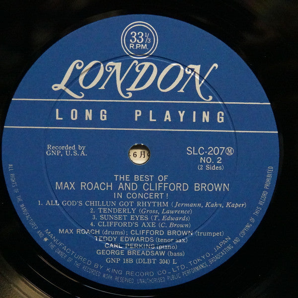 Clifford Brown And Max Roach - The Best Of Max Roach And Clifford B...