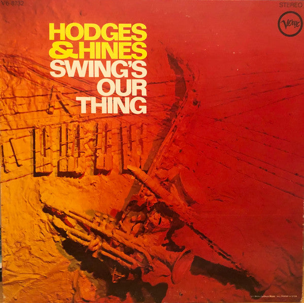 Hodges* & Hines* - Swing's Our Thing (LP, Album, Gat)