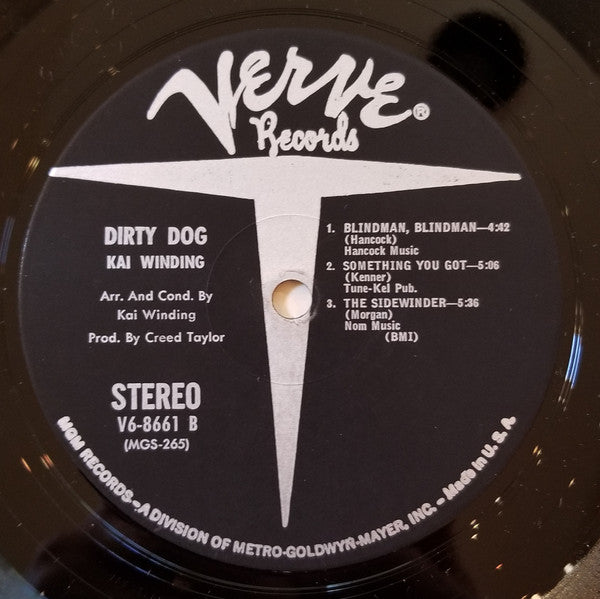 Kai Winding - Dirty Dog (LP, Album, Ind)