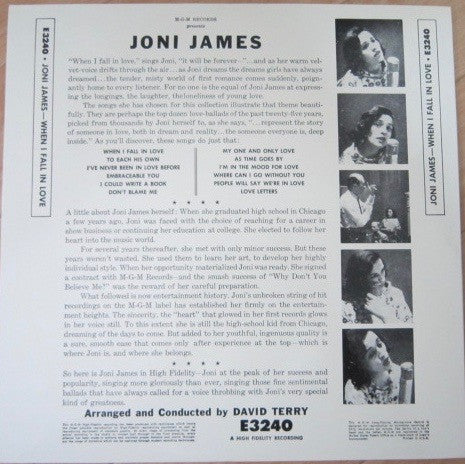 Joni James - When I Fall In Love (LP, Album)