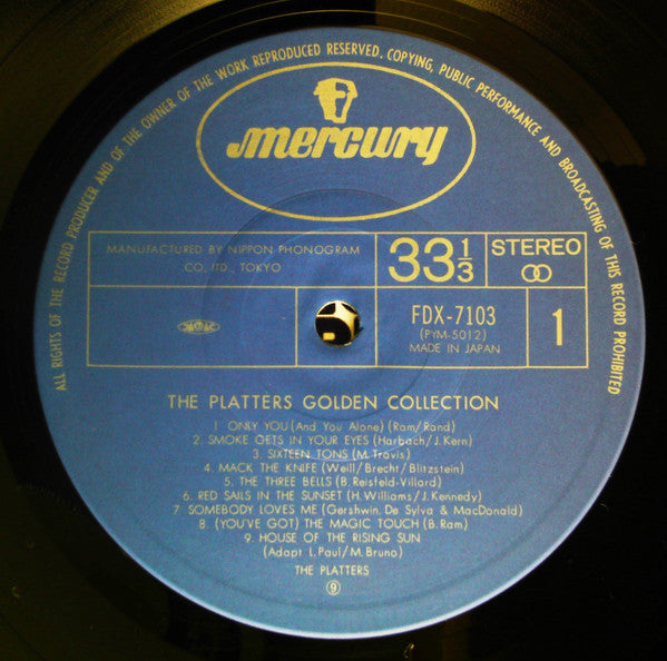 The Platters - The Platters Golden Collection (LP, Comp)