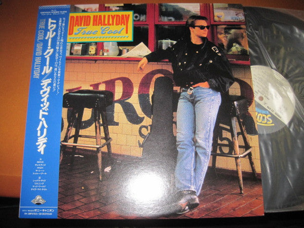 David Hallyday - True Cool (LP, Album, Promo)