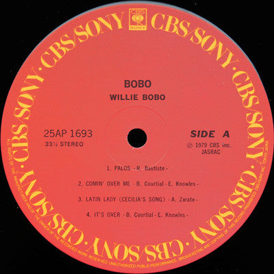 Willie Bobo - Bobo (LP, Album)