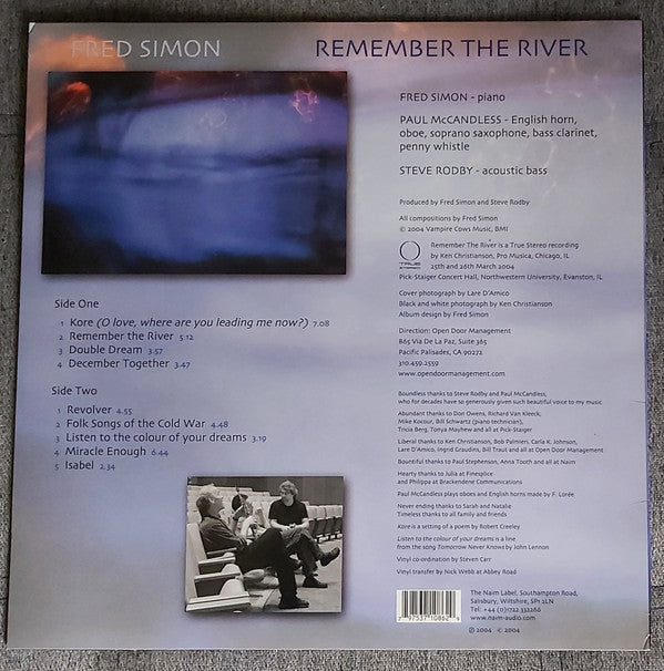 Fred Simon (3) - Remember The River (LP, Album)