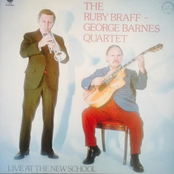 The Ruby Braff - George Barnes Quartet* - Live At The New School (LP)