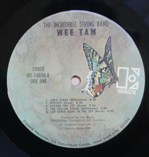 The Incredible String Band - Wee Tam (LP, Album, RE)