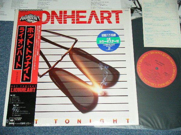 Lionheart (4) - Hot Tonight (LP, Album, Ltd)
