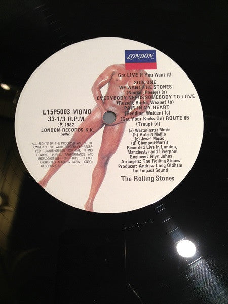 The Rolling Stones - Got Live If You Want It (12"", Mono, RE)