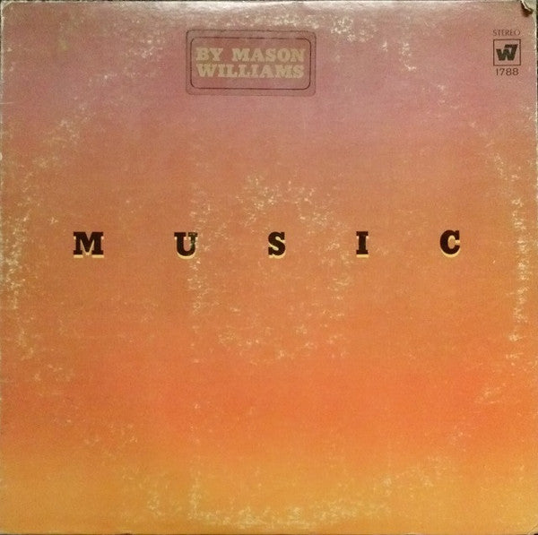 Mason Williams - Music By Mason Williams (LP, Album, San)
