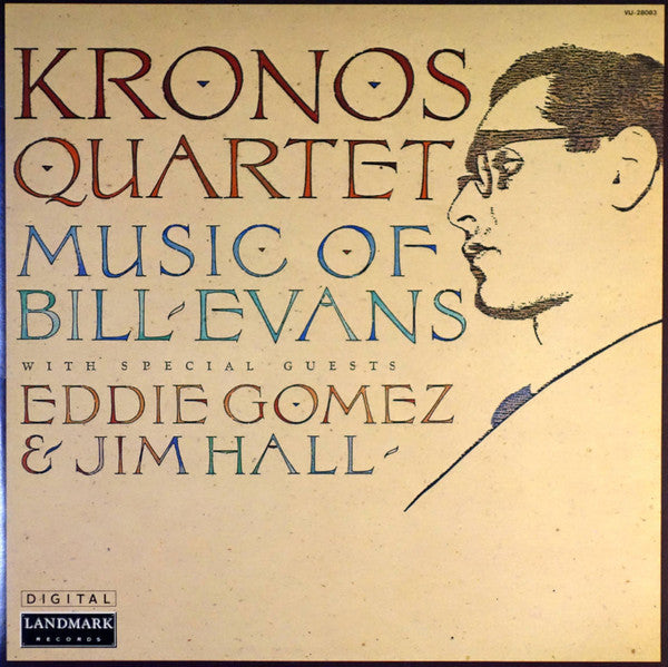 Kronos Quartet - Music Of Bill Evans (LP, Album)