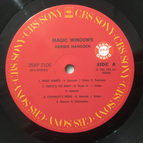 Herbie Hancock - Magic Windows (LP, Album)
