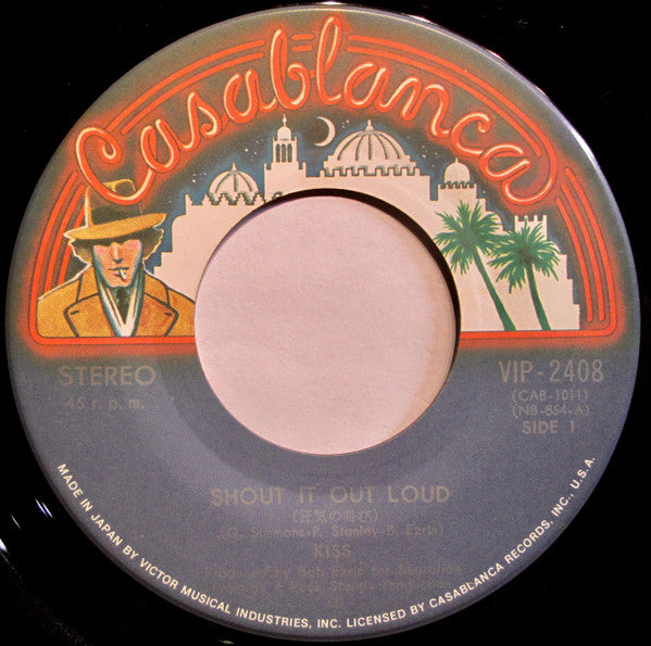 Kiss - Shout It Out Loud (7"", Single, Bog)