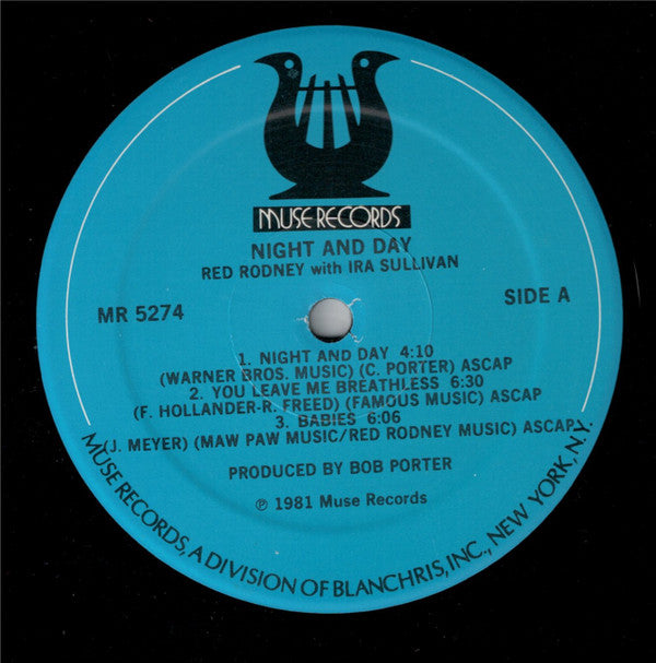 Red Rodney With Ira Sullivan - Night And Day (LP, Album)