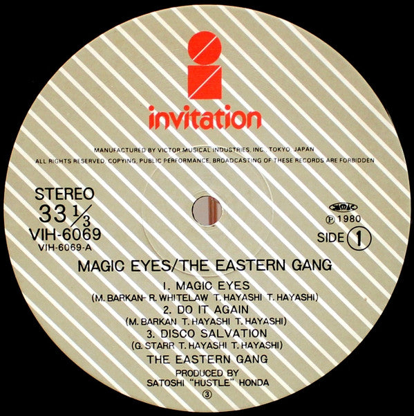 The Eastern Gang - Magic Eyes (LP, Album)