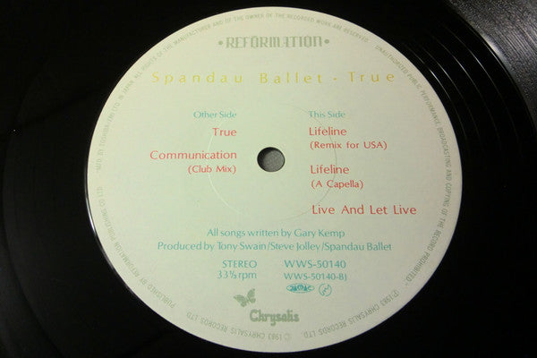 Spandau Ballet - True (12"")