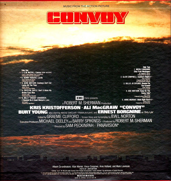 Various - Music From The Motion Picture Convoy (LP, Comp)