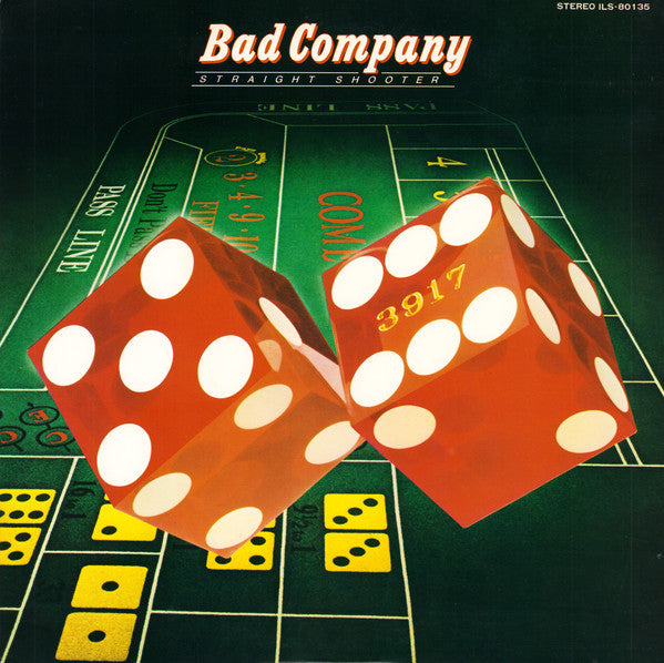 Bad Company (3) - Straight Shooter (LP, Album)
