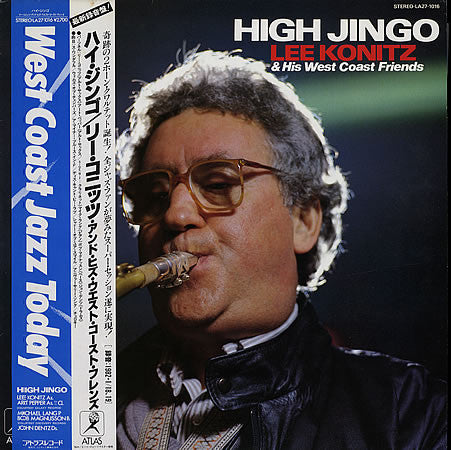 Lee Konitz & His West Coast Friends - High Jingo (LP, Album)