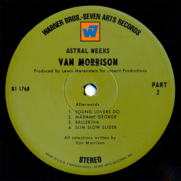 Van Morrison - Astral Weeks (LP, Album, RE, RM, 180)