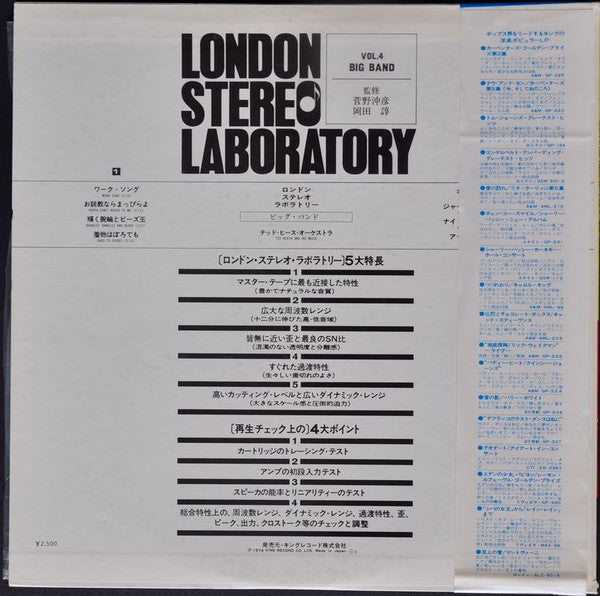 Ted Heath - London Stereo Laboratory Vol.4 Big Band (LP, Album)