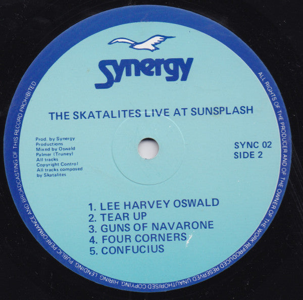 The Skatalites - Live At Sunsplash (LP)