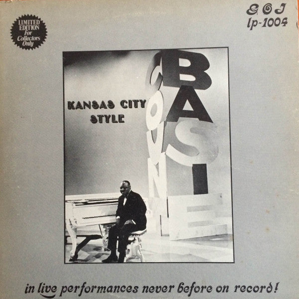Count Basie - Kansas City Style (LP, Album, Mono, Ltd)