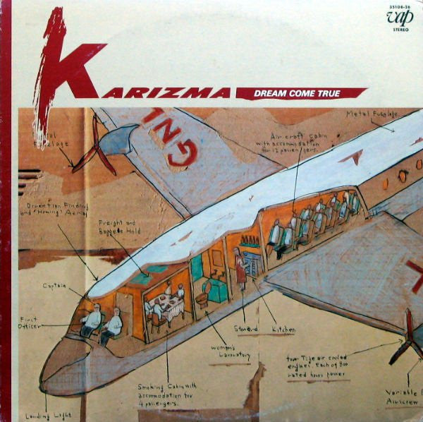 Karizma (3) - Dream Come True (LP, Album)
