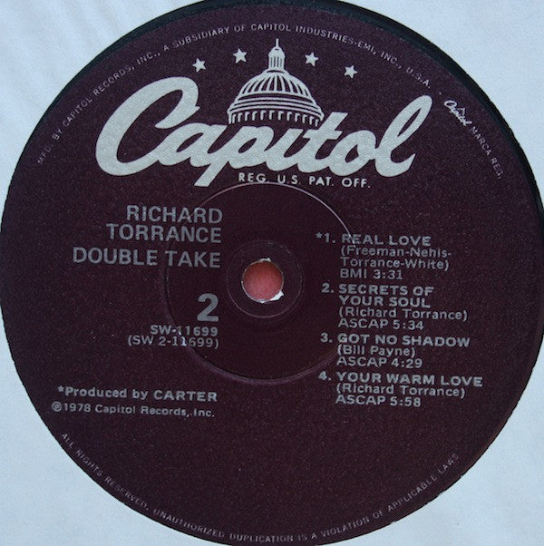 Richard Torrance - Double Take (LP, Album)