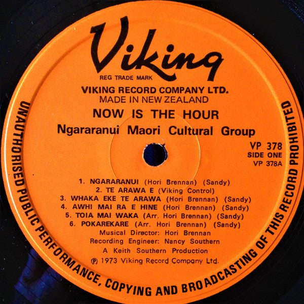 Ngararanui Maori Cultural Group - Now Is The Hour (LP, Album)