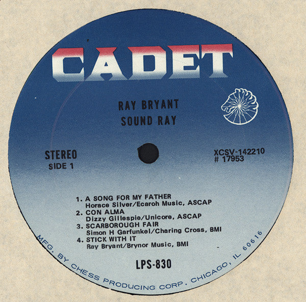 Ray Bryant - Sound Ray (LP, Album)