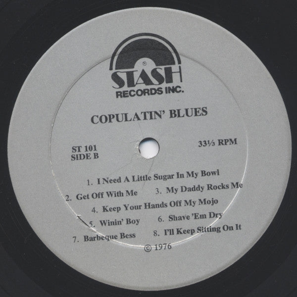 Various - Copulatin' Blues Volume One (LP, Comp, RE)