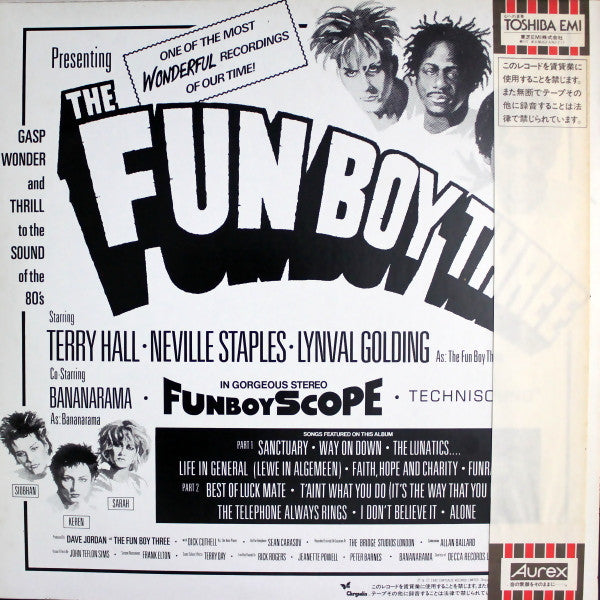 The Fun Boy Three* - The Fun Boy Three (LP, Album, Promo)
