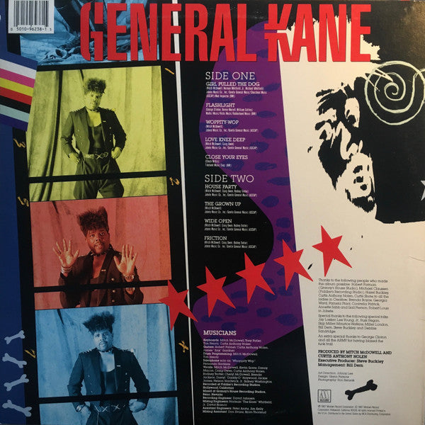General Kane - Wide Open (LP, Album)
