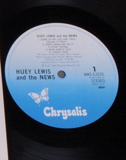 Huey Lewis And The News* - Huey Lewis And The News  (LP, Album)