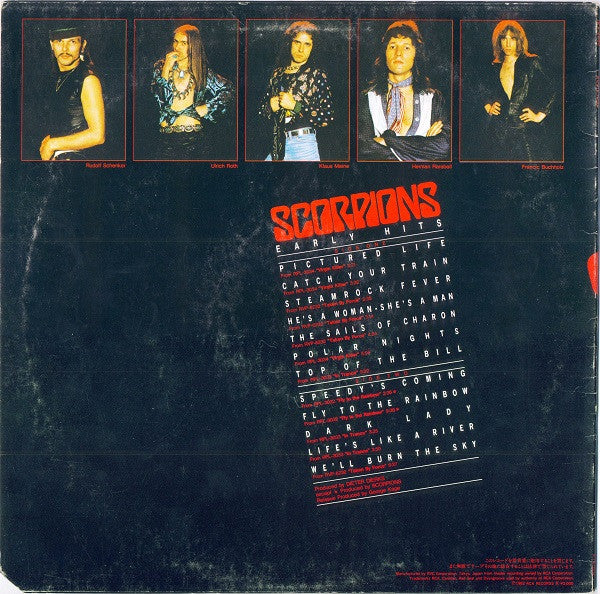 Scorpions - Early Hits (LP, Comp)