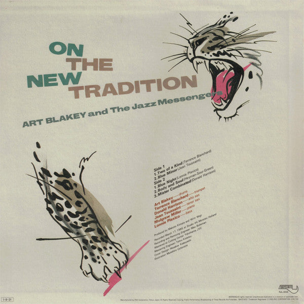Art Blakey & The Jazz Messengers - On The New Tradition (LP, Album)