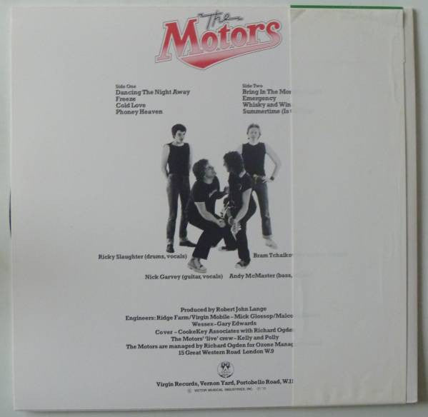 The Motors - 1 (LP, Album, Promo)
