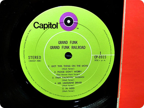 Grand Funk Railroad - Grand Funk (LP, Album)