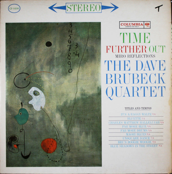 The Dave Brubeck Quartet - Time Further Out (Miro Reflections)(LP, ...