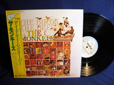 The Monkees - The Birds, The Bees & The Monkees (LP, Album, RE, Obi)